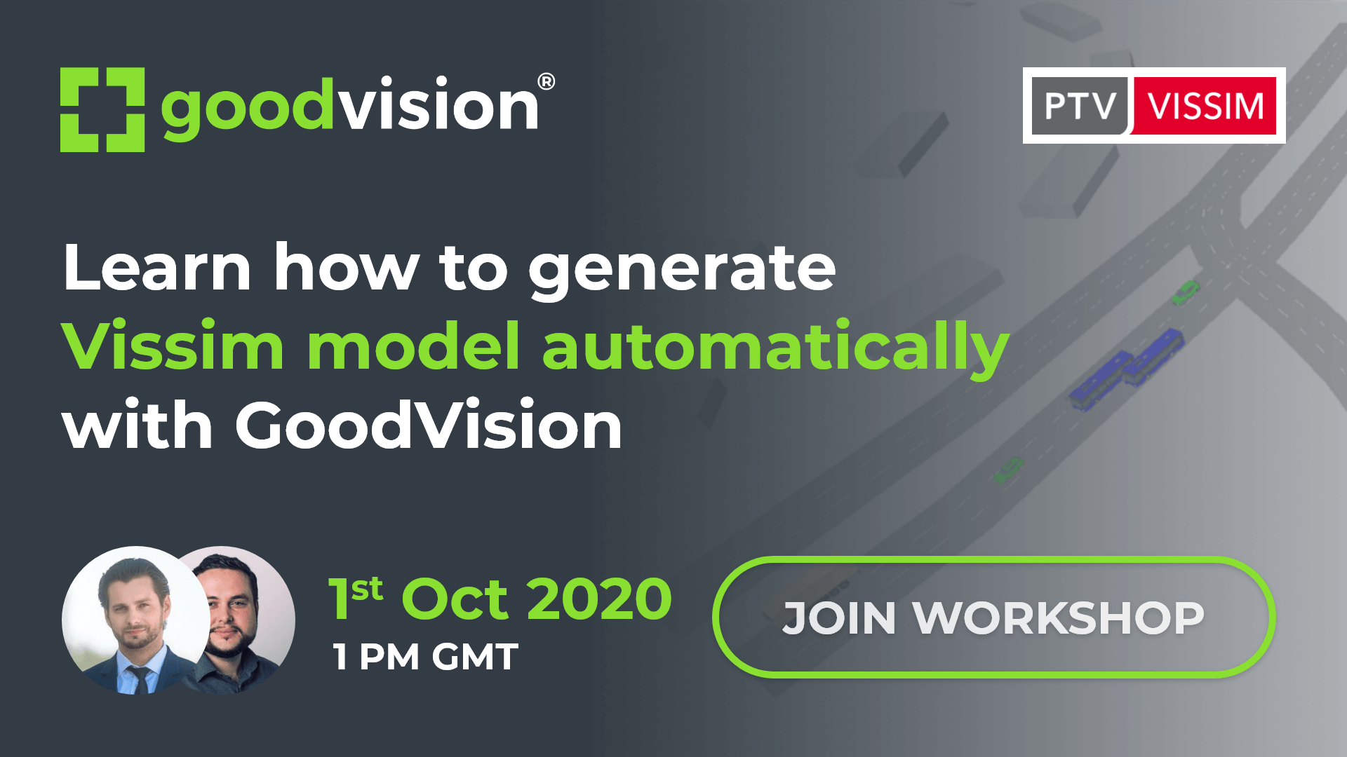 How To Generate Vissim Model Automatically With GoodVision